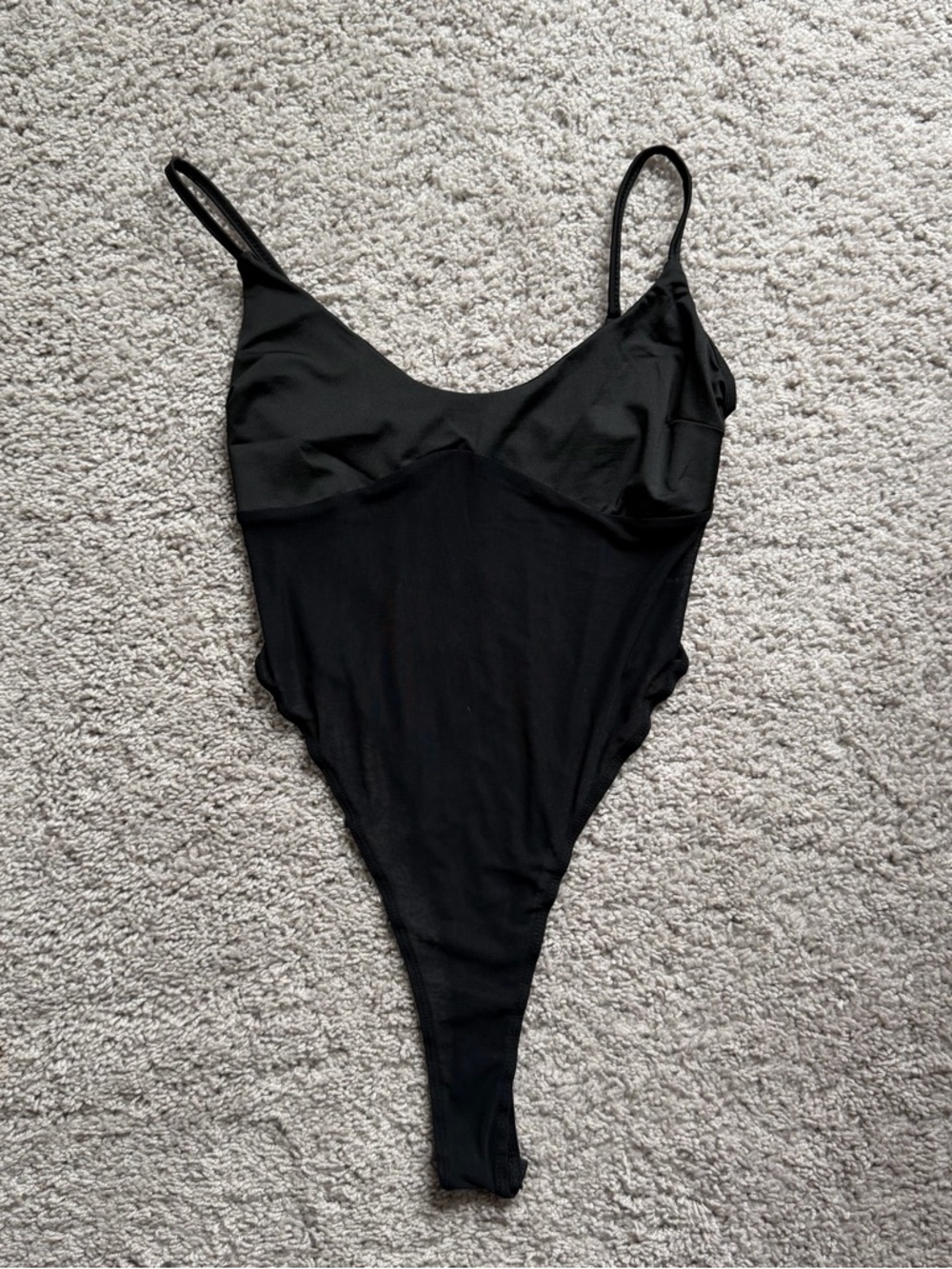 Black Mesh Bodysuit